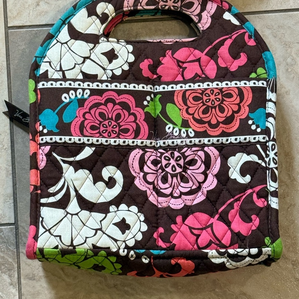 Vera Bradley Floral Quilted Women's Lunch Tote
